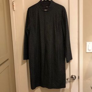 EILEEN FISHER silk jacket / topper.  Size Large.